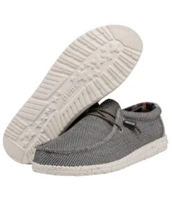 Hey Dude Men's Asphalt Wally Sox Shoe