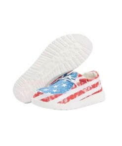 Hey Dude Youth Star Spangled Wendy Shoe