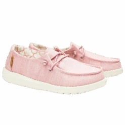 Hey Dude Children's Wendy Linen Cotton Candy Shoes 130125018