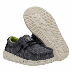 Hey Dude® Wally Toddler Stretch Navy Slip On Shoes 160012778