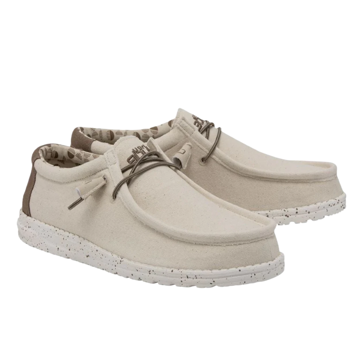 Hey DudeĀ® Men's Wally Stretch Ivory Shoes 110380112