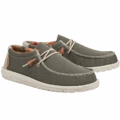 Hey Dude Men's Wally Eco Sox Algae Slip On Shoes 112478354