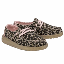Hey Dude Girls Wendy Leo Nut Brown Shoe 130121619