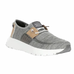 Hey Dude® Wally Men's Sirocco Grey Slip On Sneakerss 40140-1LJ