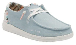 Hey Dude Ladies Wendy Boho Light Denim