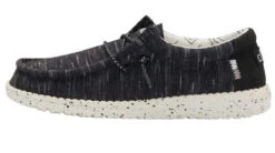 Hey Dude Boys Wally Stretch Black Casual Shoes
