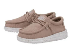 Hey Dude Wally Toddler Slub Canvas Tan