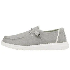 Hey Dude Wendy Youth - Chambray Braided Grey